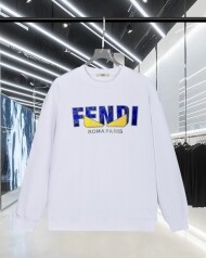 펜디 FENDI 클래식 패턴 디자인 커플 크루넥 스웨트셔츠