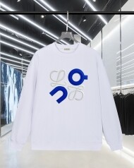 로에베 LOEWE 클래식 패턴 디자인 커플 크루넥 스웨트셔츠
