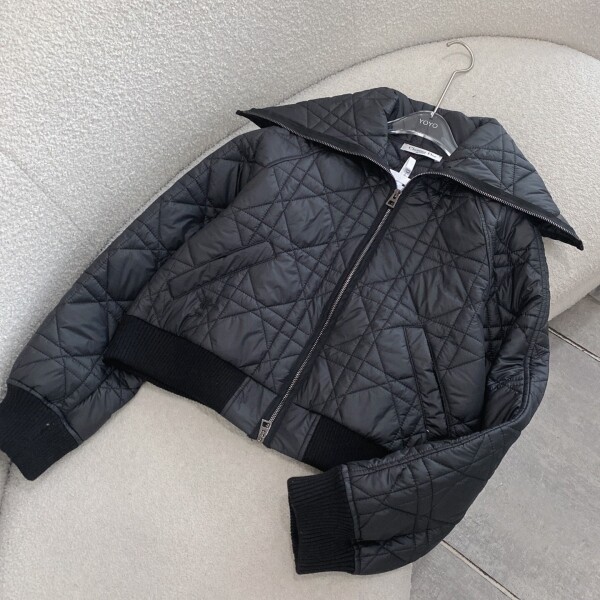 위핑,디올 DIOR 오버사이즈 칼라 매크로까나쥬 자켓 557C46A2827_X9000