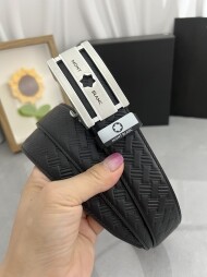 Montblanc 24K 순강 버클 오토매틱 너비 3.5cm