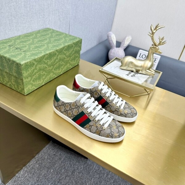 위핑,구찌 GUCCI 신상 심플 컴포트 클래식 커플 캐주얼 슈즈