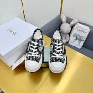 디올 DIOR 이니셜 로고 통굽 커플 캐주얼 슈즈