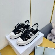 디올 DIOR 이니셜 로고 통굽 커플 캐주얼 슈즈