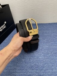 BLANC 버클 소가죽 벨트 바늘귀 121409 너비 4.0cm