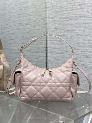 디올체인체인 토트 크로스백세 가지 배색 블랙 화이트 핑크