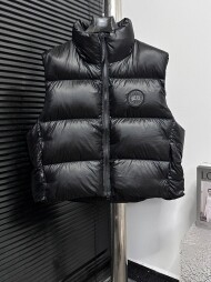 캐나다구스 Canada Goose 야상 기모 심플 민소매 커플 패딩 베스트