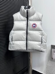 캐나다구스 Canada Goose 야상 기모 심플 민소매 커플 패딩 베스트