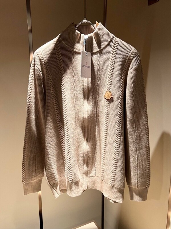위핑,몽클레르 MONCLER 심플 편안 캐주얼 커플 니트 카디건