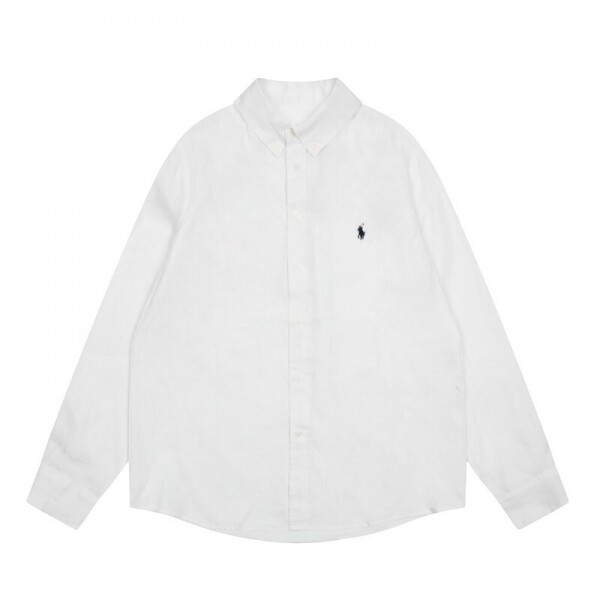 위핑,폴로 랄프로렌 POLO RALPH LAUREN 리틀 호스 리넨 베이직 커플 셔츠 긴팔