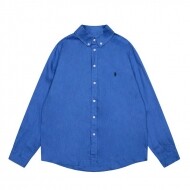 폴로 랄프로렌 POLO RALPH LAUREN 리틀 호스 리넨 베이직 커플 셔츠 긴팔