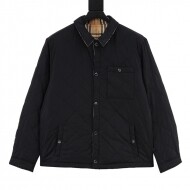 버버리 BURBERRY 클래식 캐주얼 다이아몬드 포켓 코튼 재킷