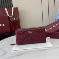 구찌 GUCCI Marmont 스타일리쉬 지그 커플 장지갑