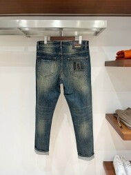 돌체앤가바나 Dolce & Gabbana 클래식 모던 심플 캐주얼 일자 청바지