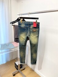 돌체앤가바나 Dolce & Gabbana 클래식 모던 심플 캐주얼 일자 청바지