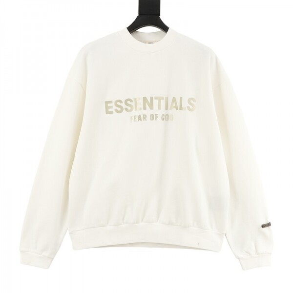 위핑,피어오브갓 fear of god 엠보싱 레터 패션 플리스 크루넥 스웨트셔츠