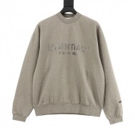 피어오브갓 fear of god 엠보싱 레터 패션 플리스 크루넥 스웨트셔츠