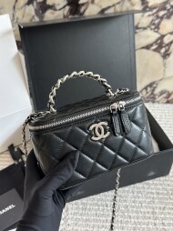 샤넬 클래식 자루 박스 여성용 파우치