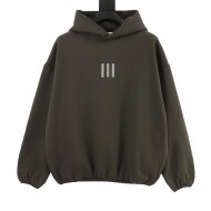 피어오브갓 fear of god 남성과 여성을 위한 세련되고 캐주얼한 플리스 안감 후드 스웨트셔츠