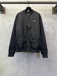 베르사체 Versace 자수 메두사 헤드 지퍼 긴팔 재킷