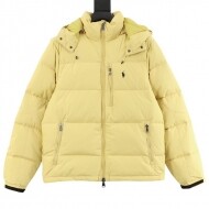 폴로 랄프로렌 POLO RALPH LAUREN 작은 말 로고 자수 후드 다운 재킷