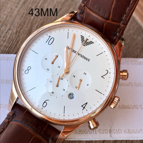 위핑,엔포리오아르마니 손목시계 남자 AR1916 화이트