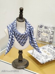 디올 DIOR 빈티지 패턴 디자인 캐주얼 스카프 90*90cm