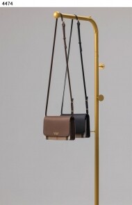 버버리 뉴햄프셔 하우스 체크 앤 레더 미니백