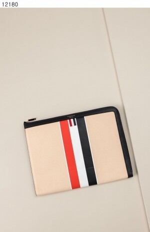 톰브라운 네추럴 스트라이프 클러치