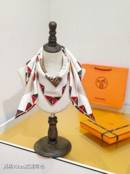 에르메스 Hermès 패션 패턴 디자인 캐주얼 스카프 90*90cm
