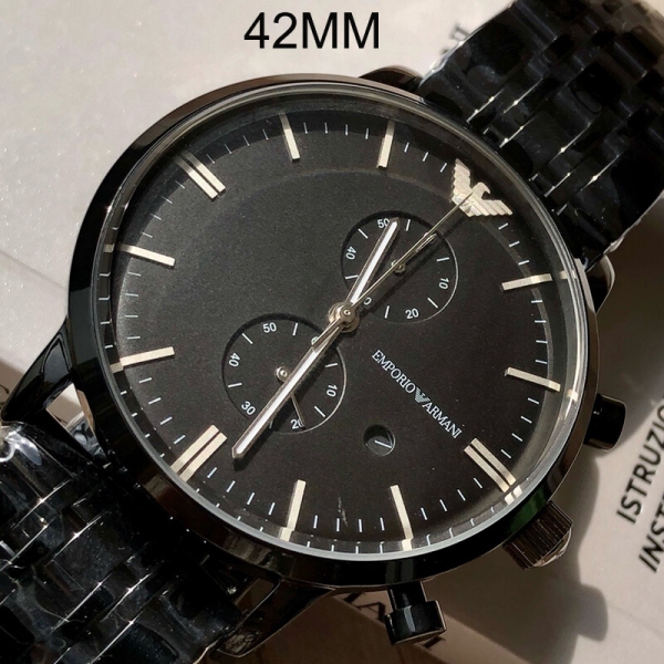 위핑,엠포리오 아르마니 시계 남자 알마니시계 블랙 크로노그래프 AR1934