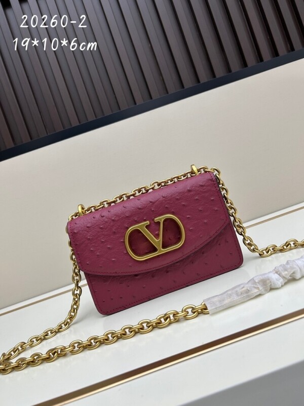 위핑,발렌티노 Valentino GARAVANI VAIN 모던 빈티지 체인 숄더 크로스백