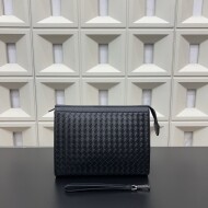 보테가 베네타 bv 손뜨개질 클러치 세수기 남성용 클러치 서류가방 클래식한 어디에나 잘 어울림