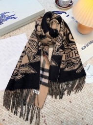 버버리 BURBERRY 클래식 로고 빈티지 캐주얼 스카프