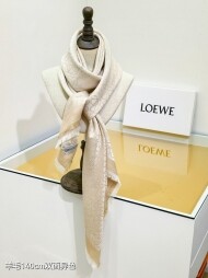 로에베 LOEWE 클래식 로고 빈티지 캐주얼 스카프