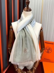 에르메스 Hermès 클래식 로고 심플 캐주얼 스카프