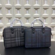 버버리 london 체크 서류 숄더 크로스 토트 피시백 실물 촬영 배송 더스트백