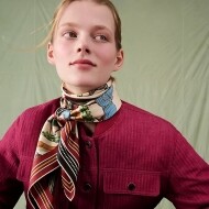 에르메스 Hermès 모던 디자인 패턴 양면 캐주얼 스카프 90*90cm