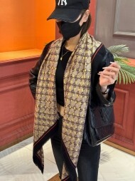 버버리 BURBERRY 모던 빈티지 패턴 캐주얼 스카프