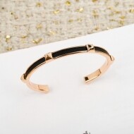 에르메스 Hermès H자 모양 스터드가 달린 클래식 빈티지 가죽 팔찌