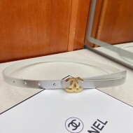 샤넬 CHANEL 클래식 로고 버클 심플 캐주얼 벨트 1.5cm