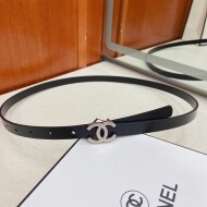 샤넬 CHANEL 클래식 로고 버클 심플 캐주얼 벨트 1.5cm