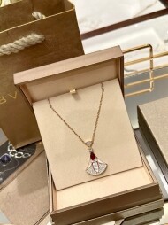 불가리 BVLGARI 클래식 모던 여성 가오리 목걸이