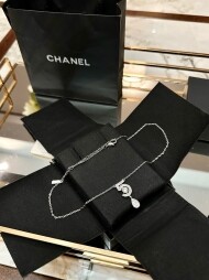 샤넬 CHANEL 클래식 숫자 큐빅 여성 목걸이