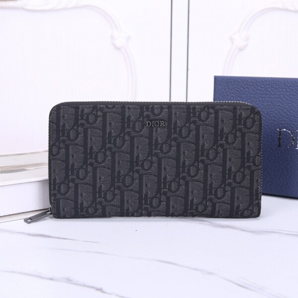 위핑,디올 지퍼 장지갑