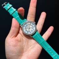 블랑팡 Blancpain 다이아몬드 여성 기계시계