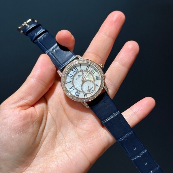 위핑,블랑팡 Blancpain 다이아몬드 여성 기계시계