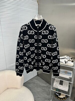 구찌 GUCCI 빈티지 클래식 남성 니트 카디건