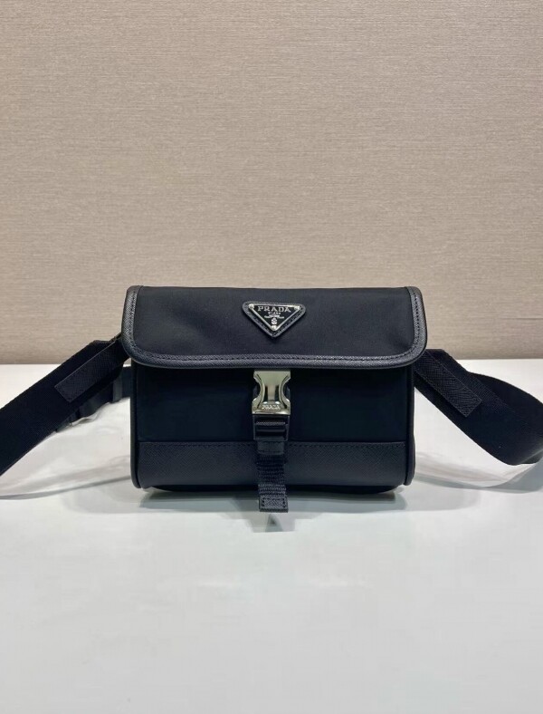 위핑,프라다 리나일론 레더 크로스백 2ZH108