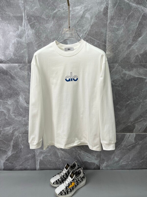 위핑,알로 ALO 캐주얼 심플 남자 긴팔 티