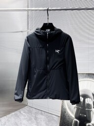 아크테릭스 ARC TERYX 심플 캐주얼 후드 남자 면 재킷